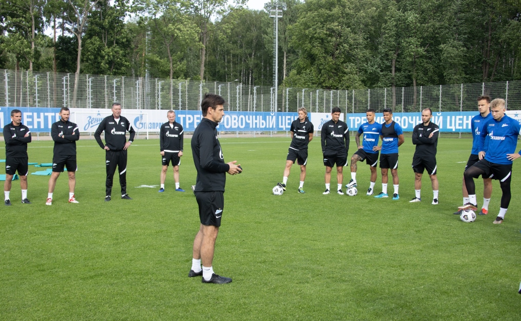 Первые «Газпром»-тренировочные сборы «Зенита»: 14 июня, вечерняя тренировка