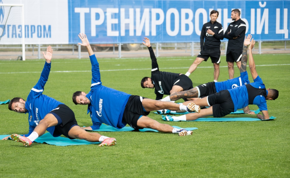 Первые «Газпром»-тренировочные сборы «Зенита»: 14 июня, вечерняя тренировка