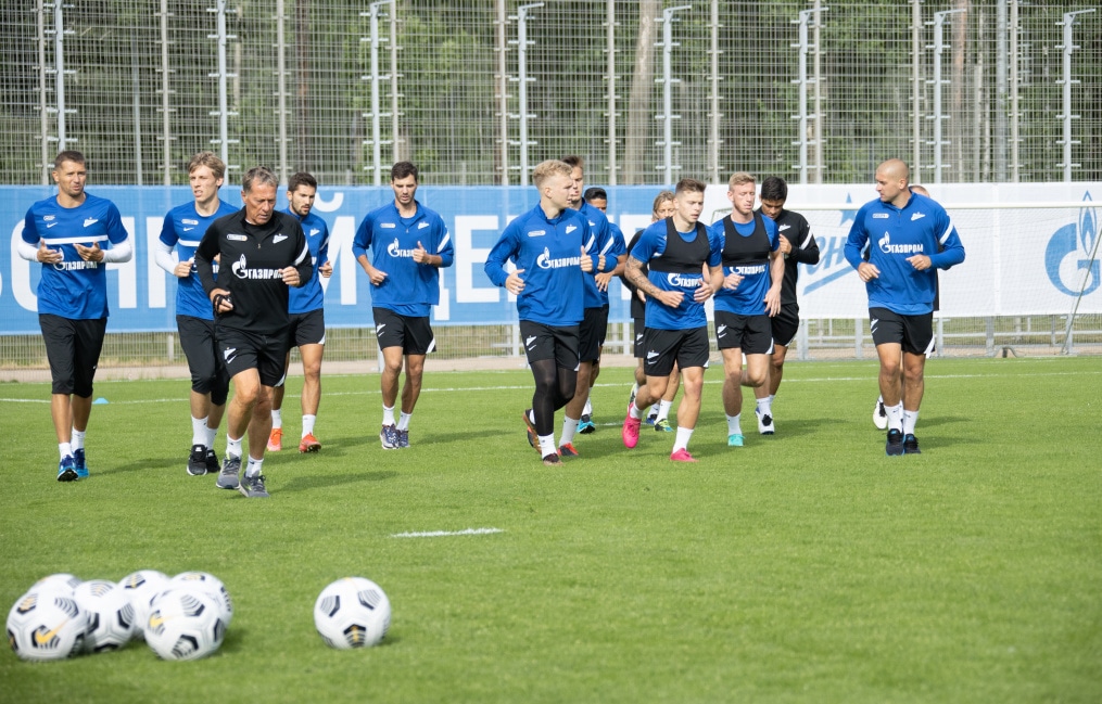Первые «Газпром»-тренировочные сборы «Зенита»: 14 июня, вечерняя тренировка