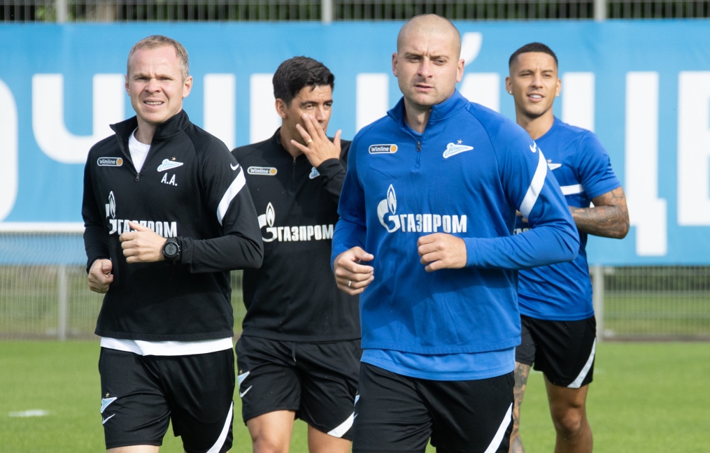 Первые «Газпром»-тренировочные сборы «Зенита»: 14 июня, вечерняя тренировка