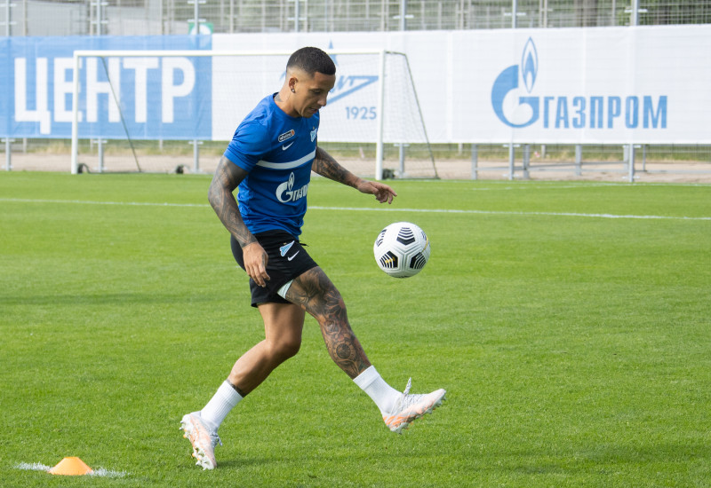 Первые «Газпром»-тренировочные сборы «Зенита»: 14 июня, вечерняя тренировка