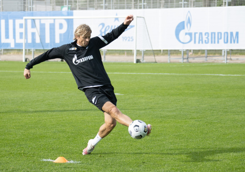 Первые «Газпром»-тренировочные сборы «Зенита»: 14 июня, вечерняя тренировка