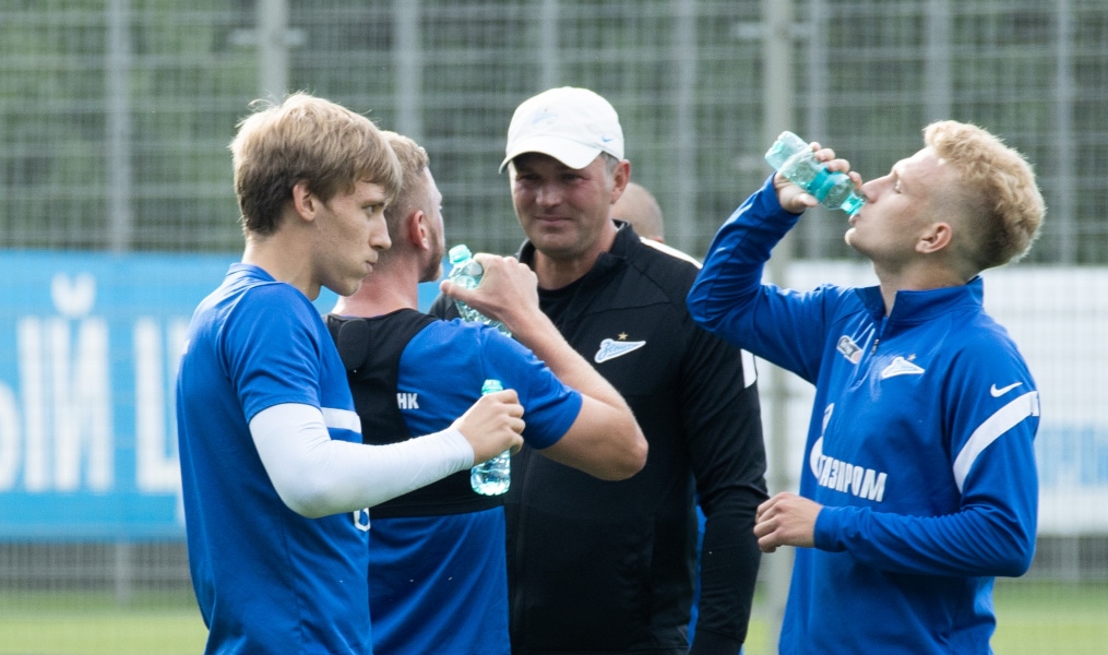 Первые «Газпром»-тренировочные сборы «Зенита»: 14 июня, вечерняя тренировка