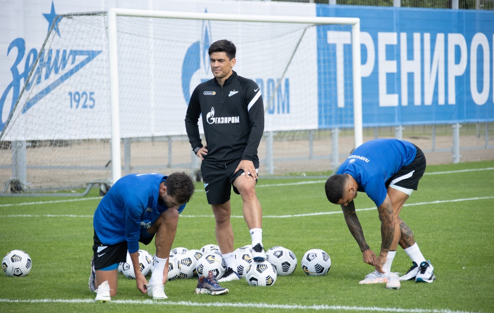 Первые «Газпром»-тренировочные сборы «Зенита»: 14 июня, вечерняя тренировка