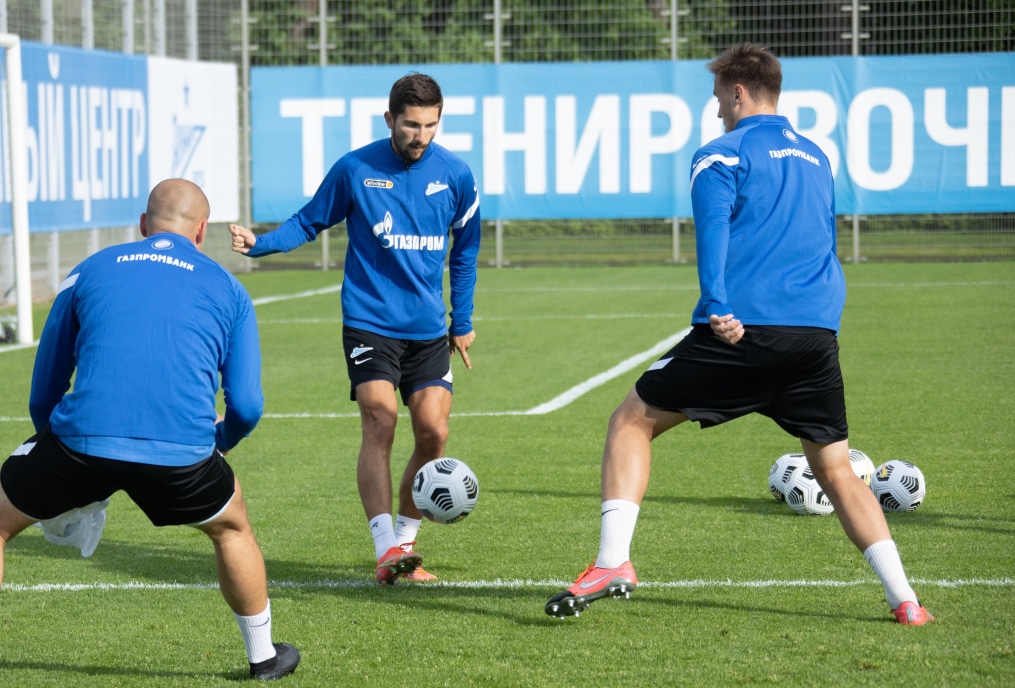 Первые «Газпром»-тренировочные сборы «Зенита»: 14 июня, вечерняя тренировка