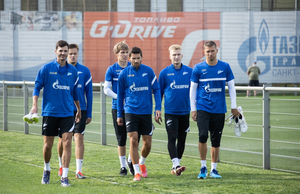 Первые «Газпром»-тренировочные сборы «Зенита»: 14 июня, вечерняя тренировка