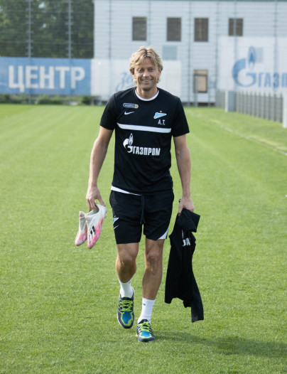 Первые «Газпром»-тренировочные сборы «Зенита»: 14 июня, вечерняя тренировка