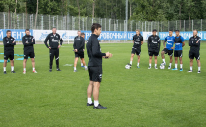 Первые «Газпром»-тренировочные сборы «Зенита»: 14 июня, вечерняя тренировка