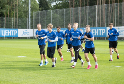 Первые «Газпром»-тренировочные сборы «Зенита»: 14 июня, вечерняя тренировка