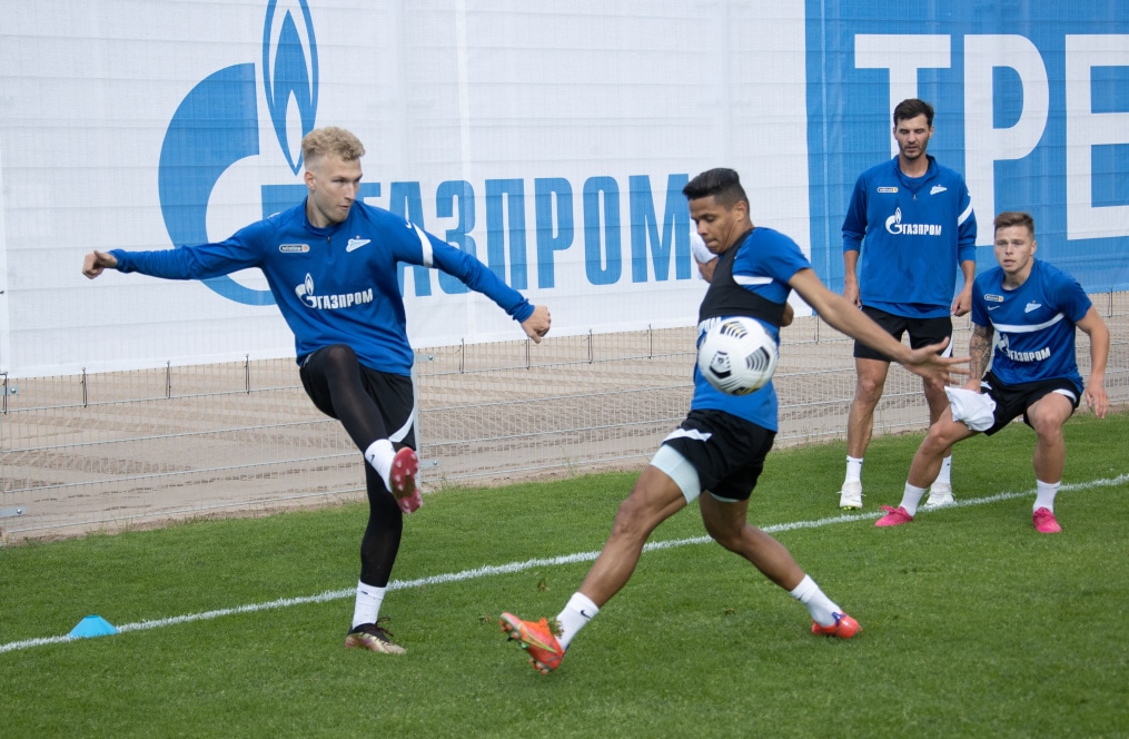 Первые «Газпром»-тренировочные сборы «Зенита»: 14 июня, вечерняя тренировка
