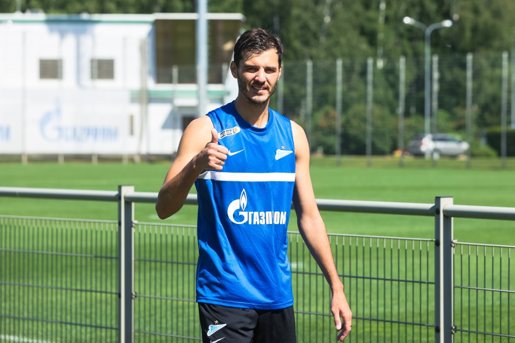 Первые «Газпром»-тренировочные сборы «Зенита»: 18 июня, утренняя тренировка