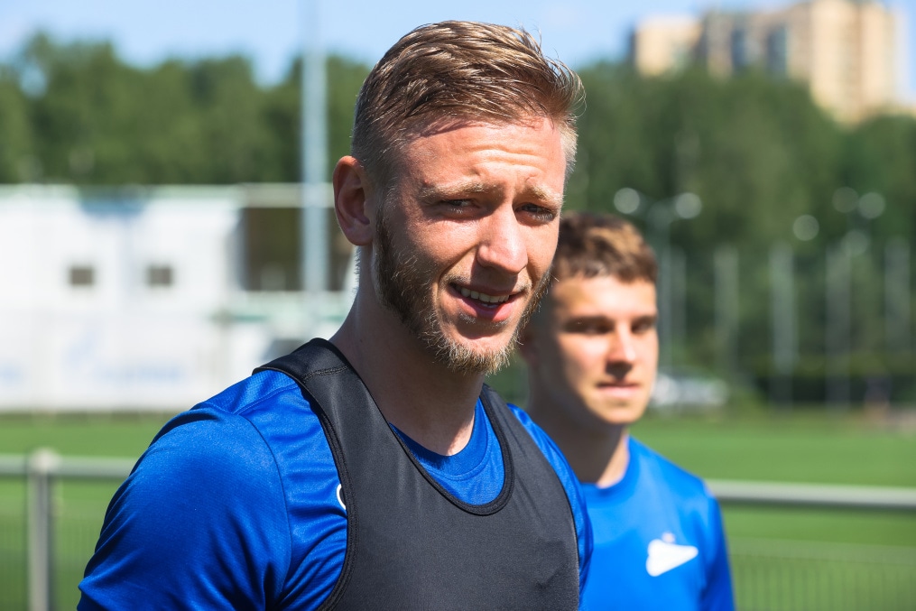 Первые «Газпром»-тренировочные сборы «Зенита»: 18 июня, утренняя тренировка