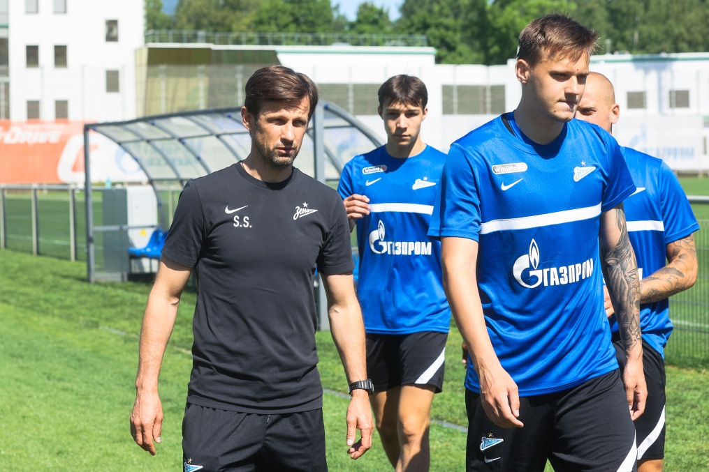 Первые «Газпром»-тренировочные сборы «Зенита»: 18 июня, утренняя тренировка