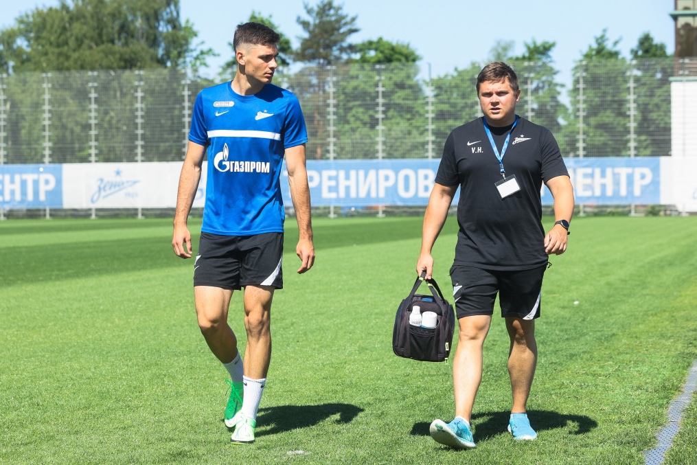 Первые «Газпром»-тренировочные сборы «Зенита»: 18 июня, утренняя тренировка