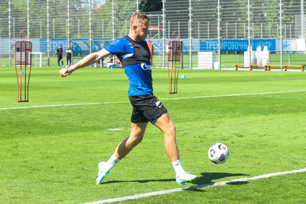 Первые «Газпром»-тренировочные сборы «Зенита»: 18 июня, утренняя тренировка