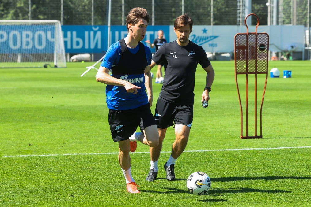 Первые «Газпром»-тренировочные сборы «Зенита»: 18 июня, утренняя тренировка