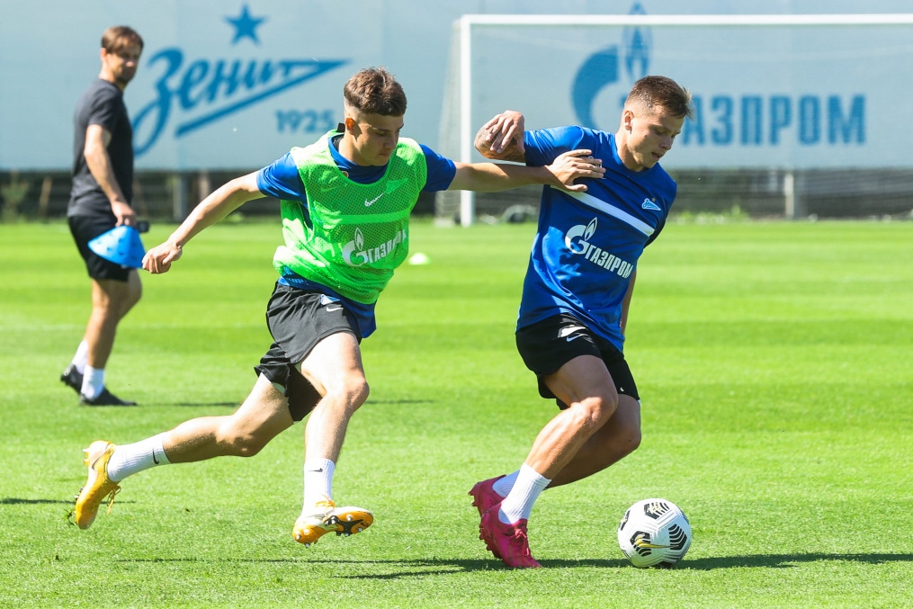 Первые «Газпром»-тренировочные сборы «Зенита»: 18 июня, утренняя тренировка