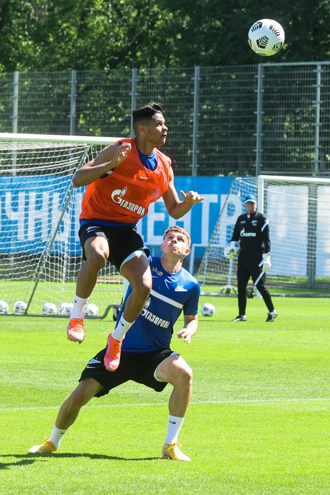 Первые «Газпром»-тренировочные сборы «Зенита»: 18 июня, утренняя тренировка