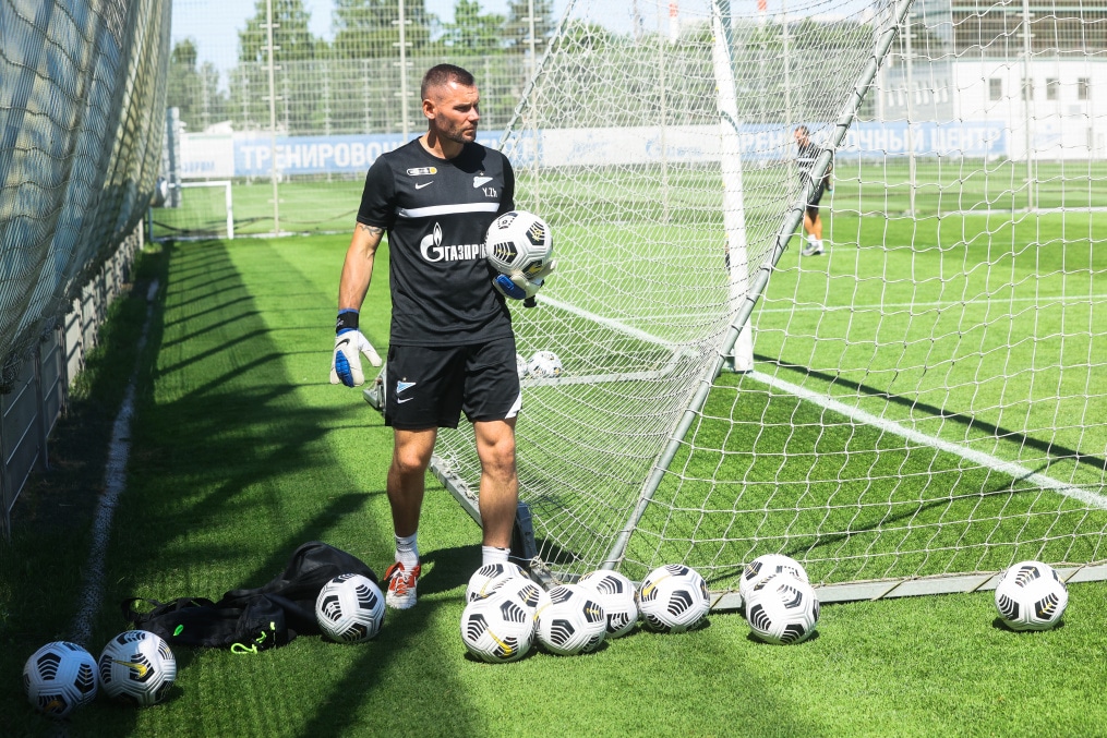 Первые «Газпром»-тренировочные сборы «Зенита»: 18 июня, утренняя тренировка