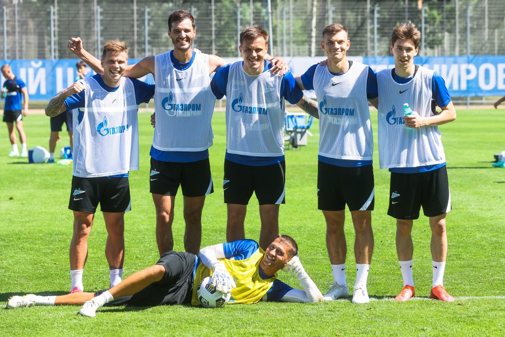 Первые «Газпром»-тренировочные сборы «Зенита»: 18 июня, утренняя тренировка
