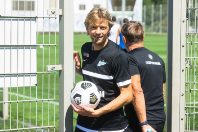 Первые «Газпром»-тренировочные сборы «Зенита»: 18 июня, утренняя тренировка