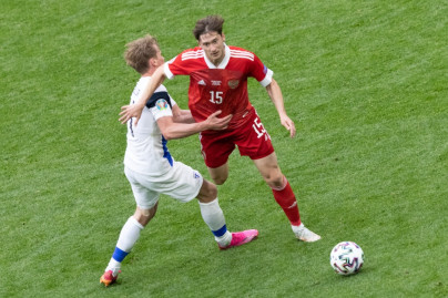 Чемпионат Европы по футболу 2020, матч Финляндия — Россия