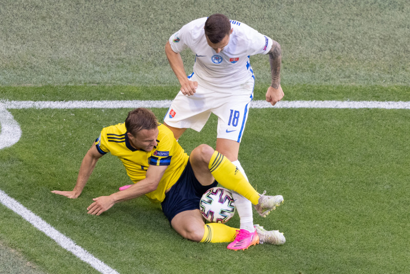 Чемпионат Европы по футболу 2020, матч Швеция — Словакия