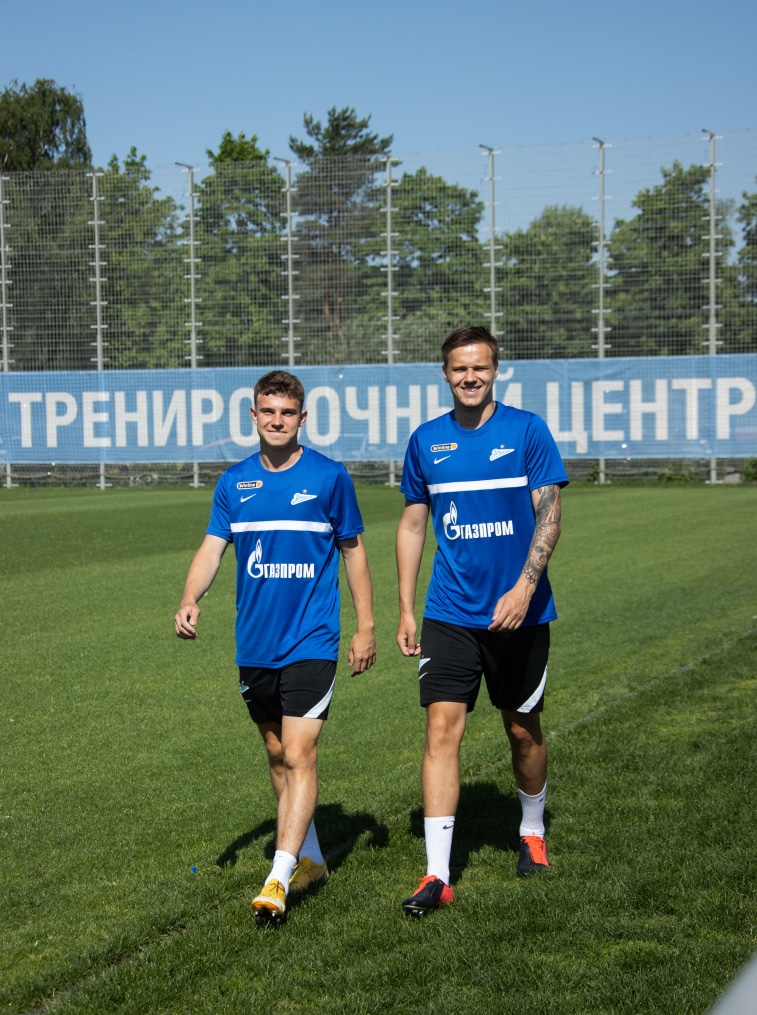 Первые «Газпром»-тренировочные сборы «Зенита»: 22 июня, утренняя тренировка