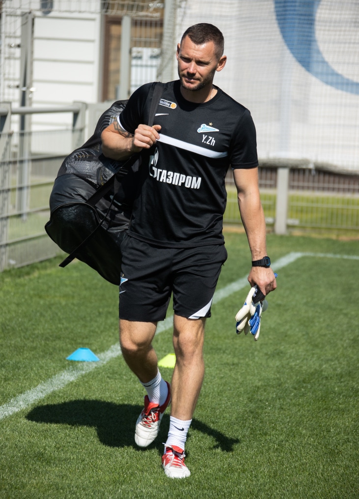 Первые «Газпром»-тренировочные сборы «Зенита»: 22 июня, утренняя тренировка