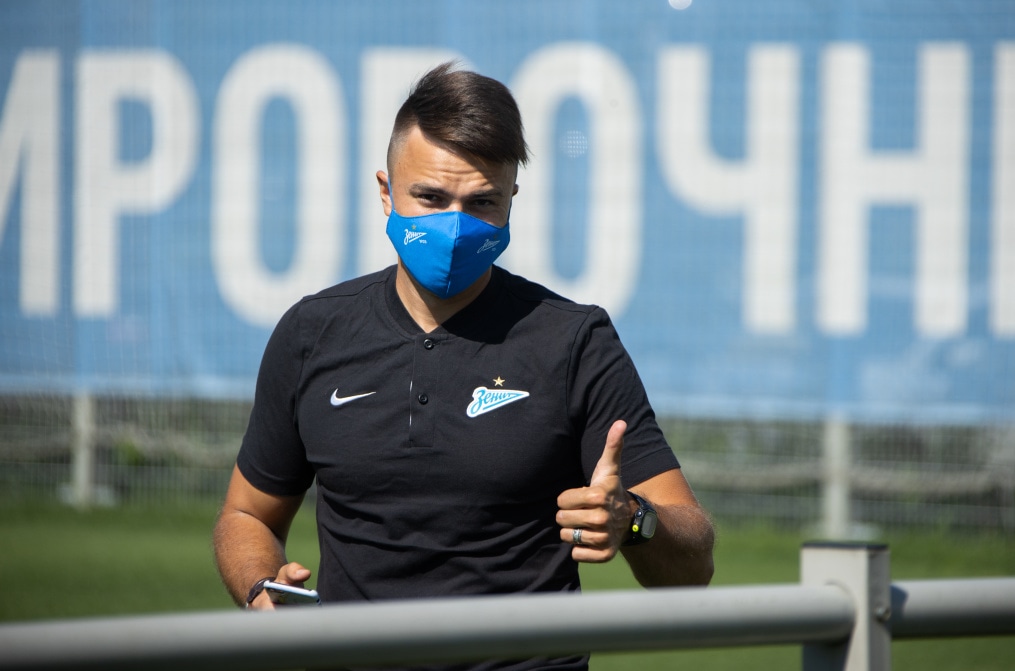 Первые «Газпром»-тренировочные сборы «Зенита»: 22 июня, утренняя тренировка