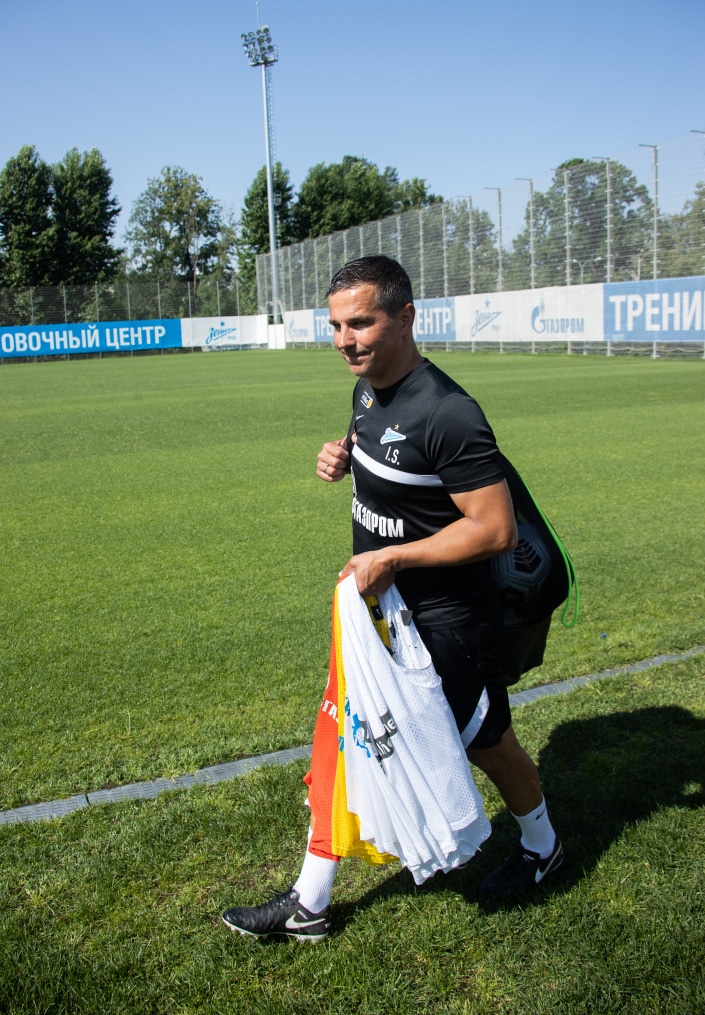 Первые «Газпром»-тренировочные сборы «Зенита»: 22 июня, утренняя тренировка