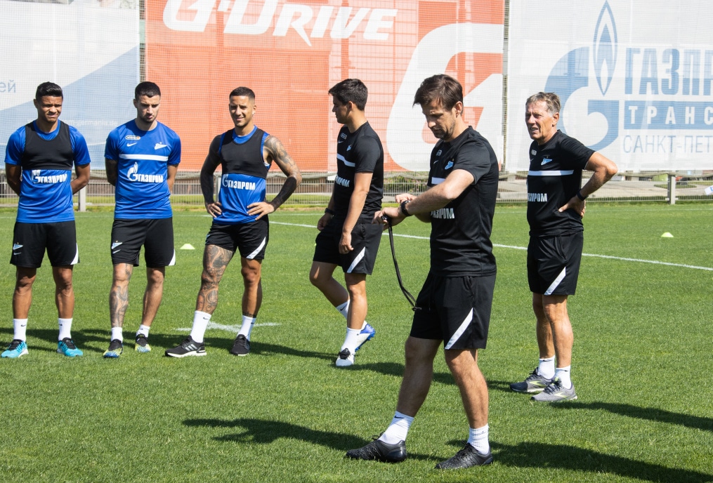 Первые «Газпром»-тренировочные сборы «Зенита»: 22 июня, утренняя тренировка