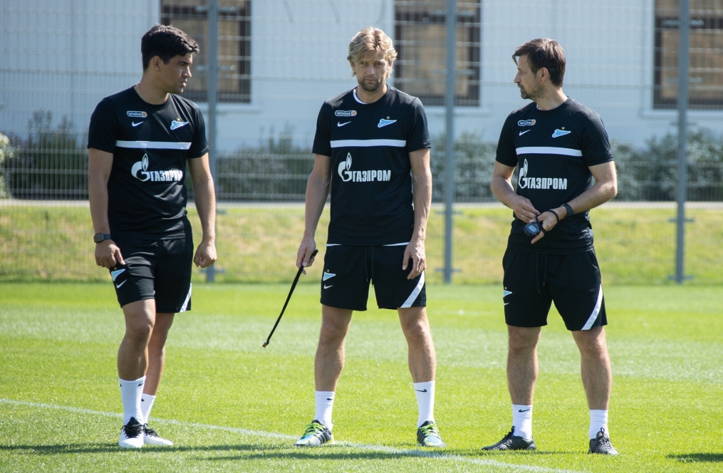 Первые «Газпром»-тренировочные сборы «Зенита»: 22 июня, утренняя тренировка