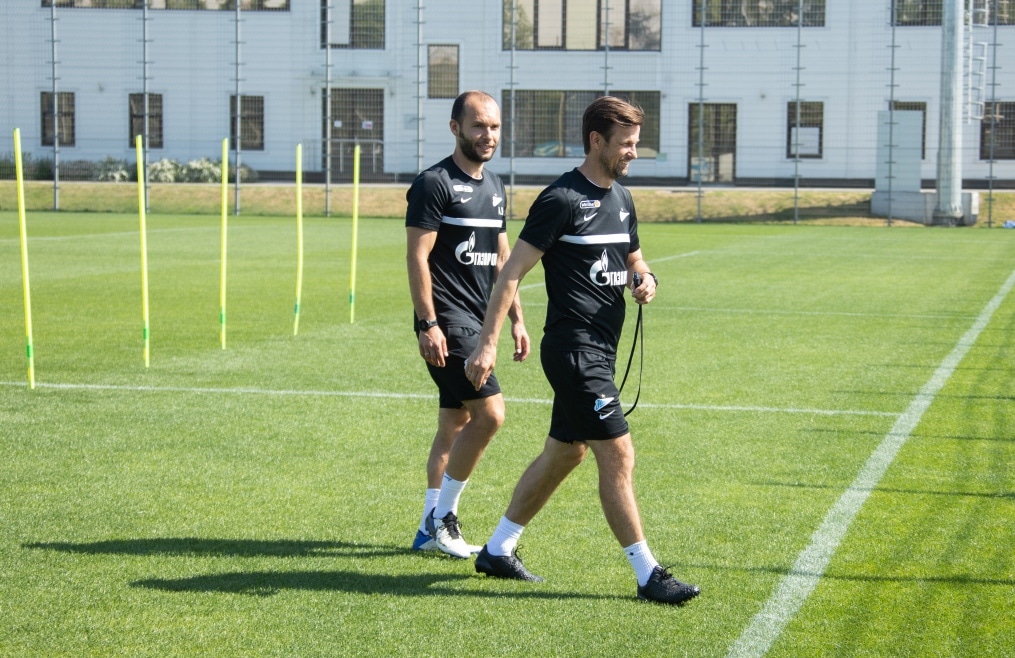 Первые «Газпром»-тренировочные сборы «Зенита»: 22 июня, утренняя тренировка