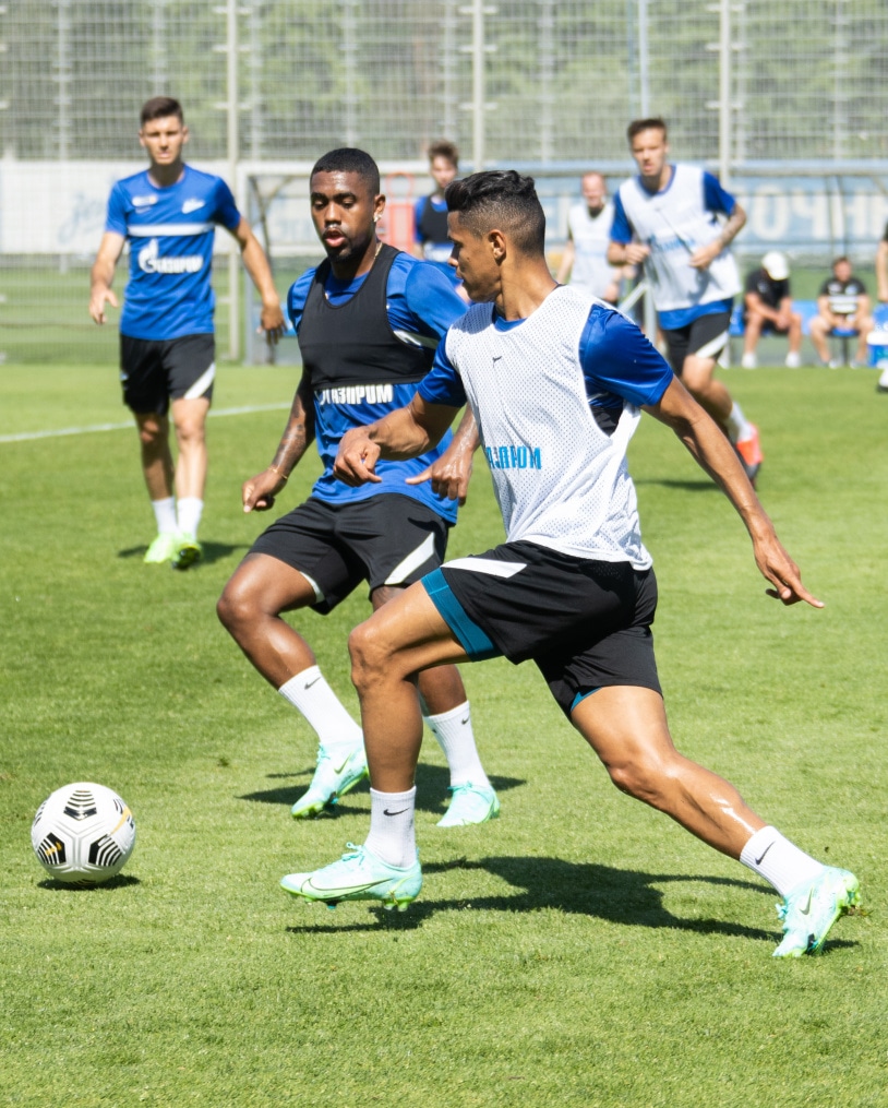 Первые «Газпром»-тренировочные сборы «Зенита»: 22 июня, утренняя тренировка