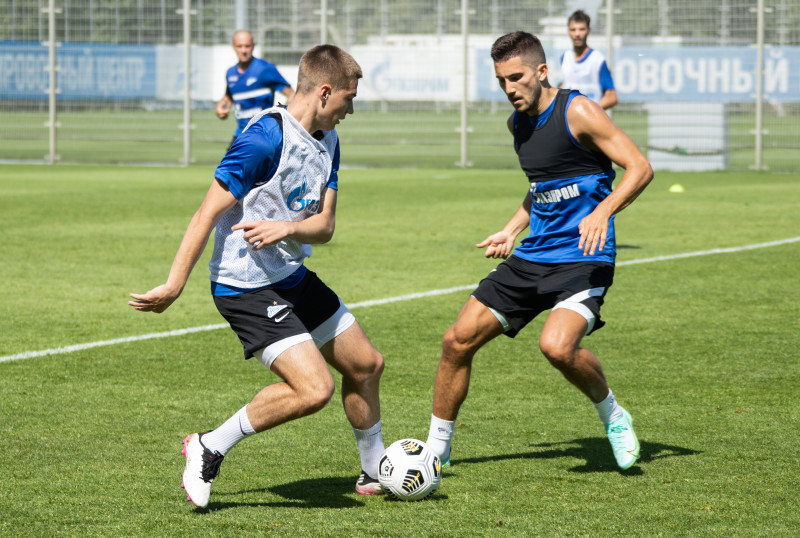 Первые «Газпром»-тренировочные сборы «Зенита»: 22 июня, утренняя тренировка