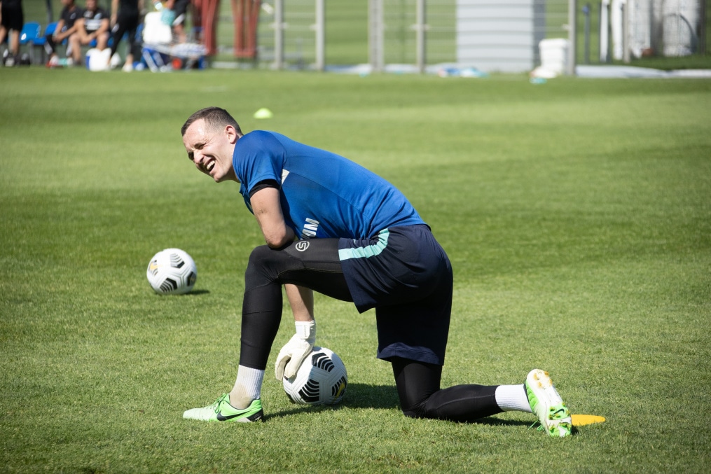 Первые «Газпром»-тренировочные сборы «Зенита»: 22 июня, утренняя тренировка