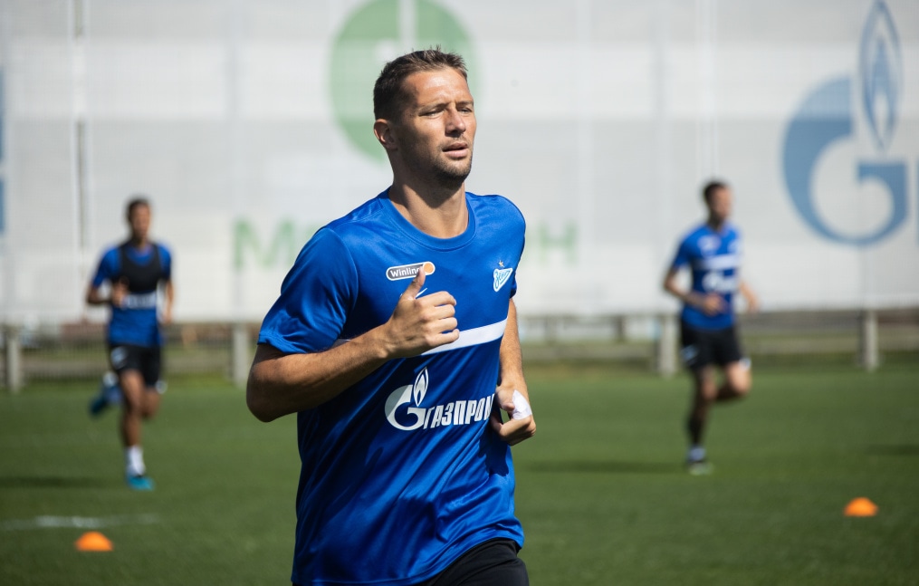 Первые «Газпром»-тренировочные сборы «Зенита»: 22 июня, утренняя тренировка