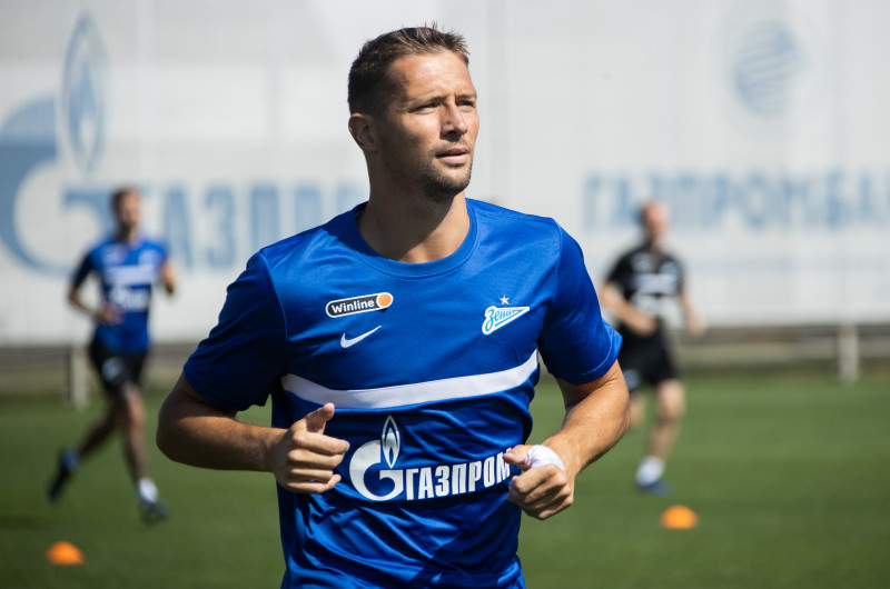 Первые «Газпром»-тренировочные сборы «Зенита»: 22 июня, утренняя тренировка