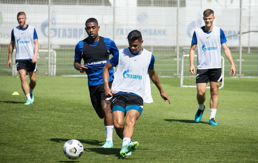 Первые «Газпром»-тренировочные сборы «Зенита»: 22 июня, утренняя тренировка