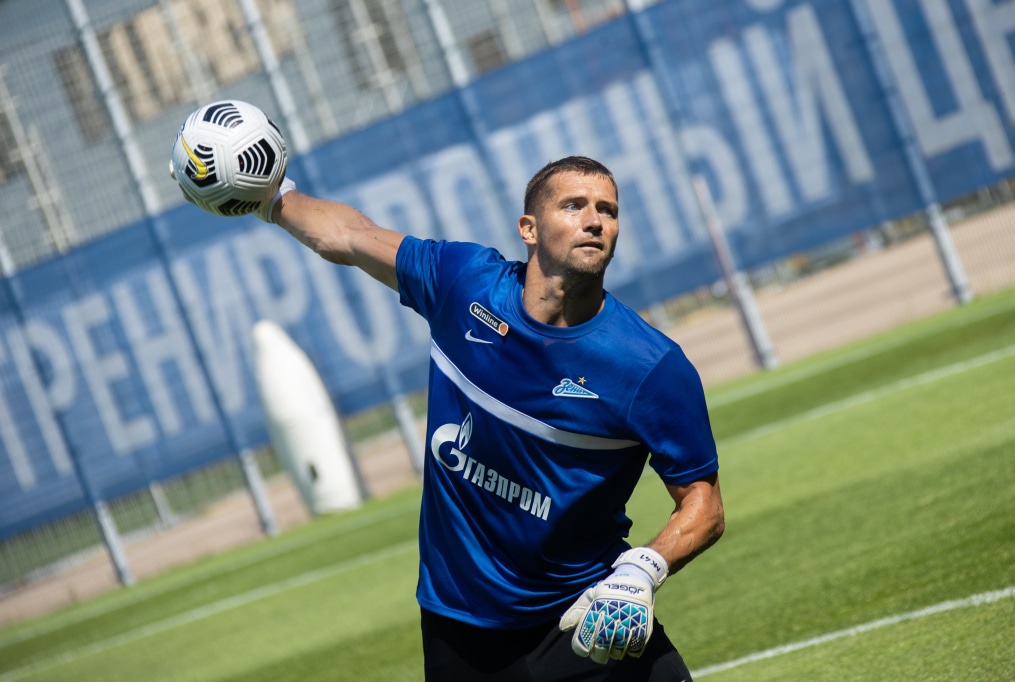 Первые «Газпром»-тренировочные сборы «Зенита»: 22 июня, утренняя тренировка