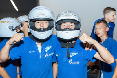 Команда Академии 2007 г.р., участвует в гонках на картинге в честь победы в Первенстве России.