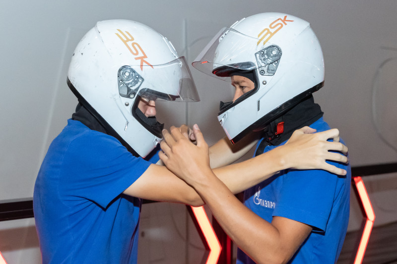 Команда Академии 2007 г.р., участвует в гонках на картинге в честь победы в Первенстве России.