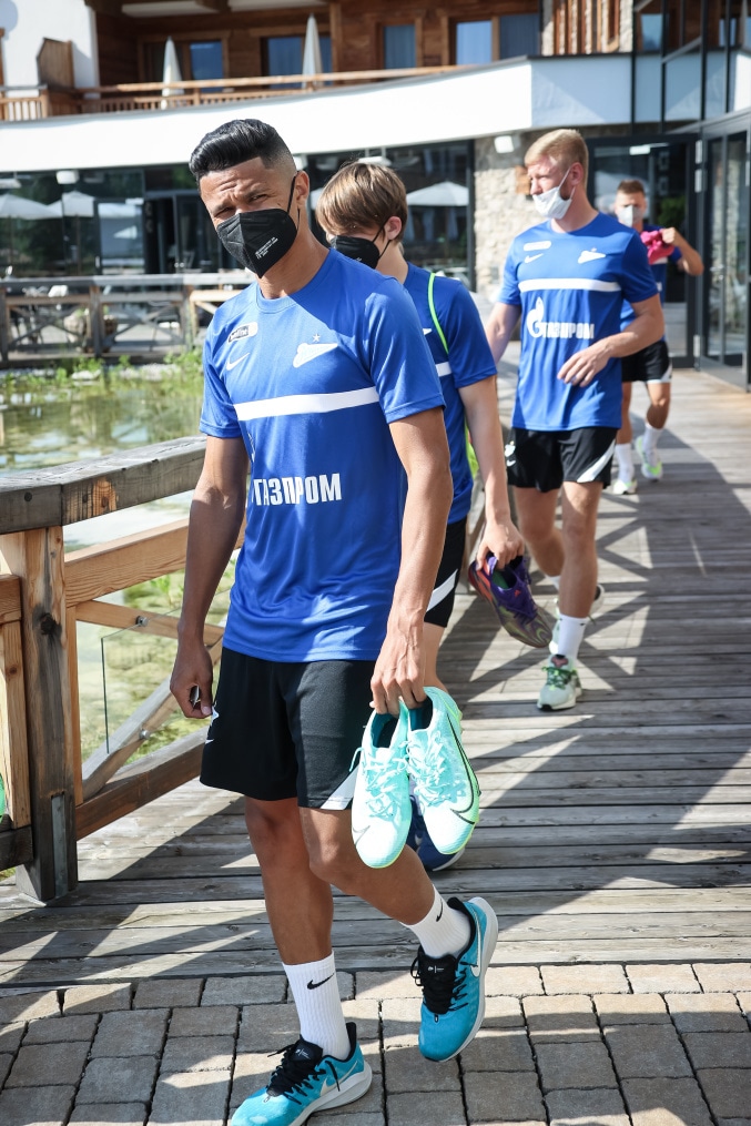 «Газпром» — тренировочные сборы в Австрии: 28 июня, вечерняя тренировка