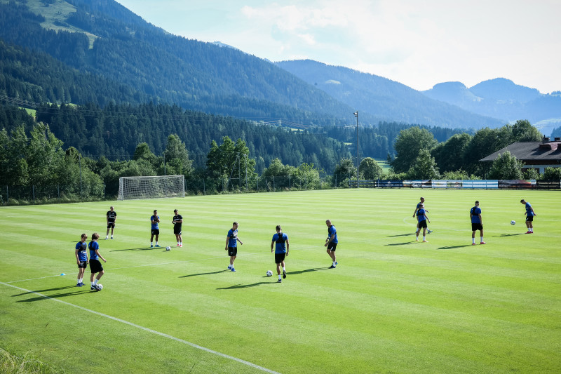«Газпром» — тренировочные сборы в Австрии: 28 июня, вечерняя тренировка