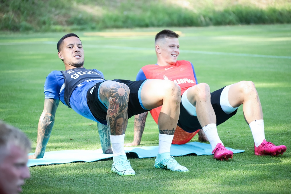 «Газпром» — тренировочные сборы в Австрии: 28 июня, вечерняя тренировка