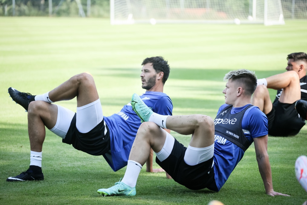 «Газпром» — тренировочные сборы в Австрии: 28 июня, вечерняя тренировка