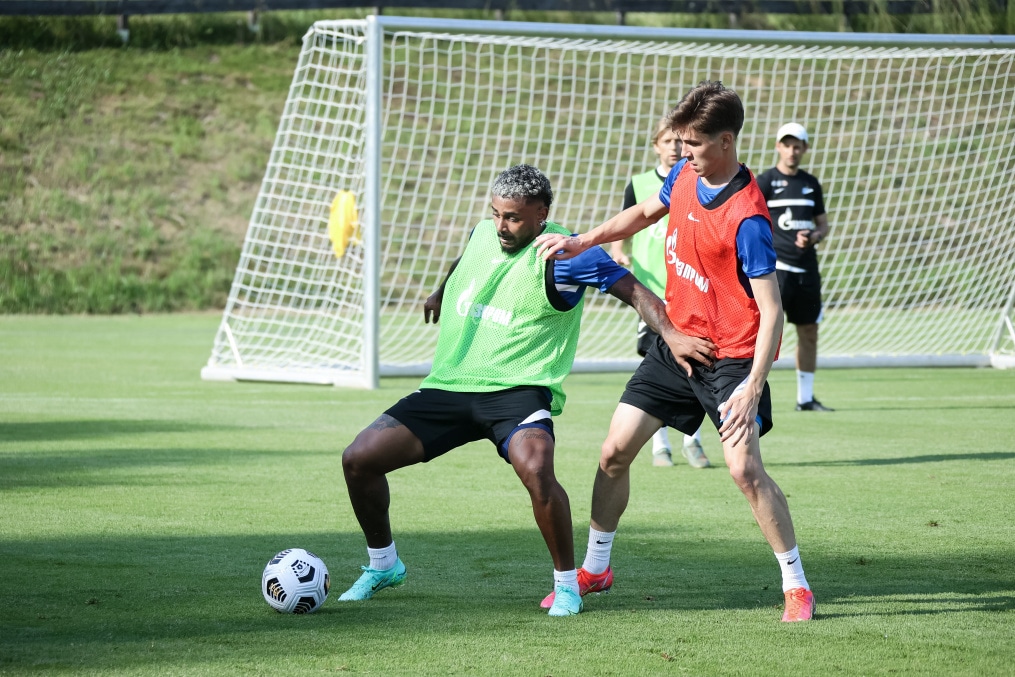 «Газпром» — тренировочные сборы в Австрии: 28 июня, вечерняя тренировка