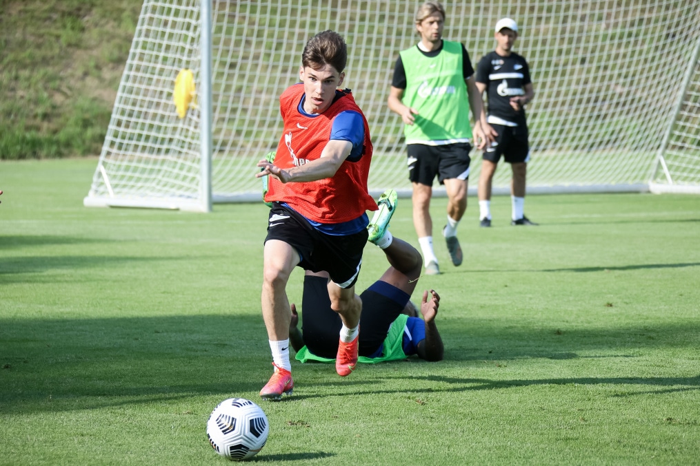 «Газпром» — тренировочные сборы в Австрии: 28 июня, вечерняя тренировка