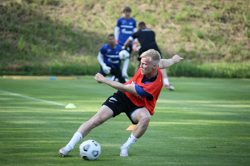 «Газпром» — тренировочные сборы в Австрии: 28 июня, вечерняя тренировка